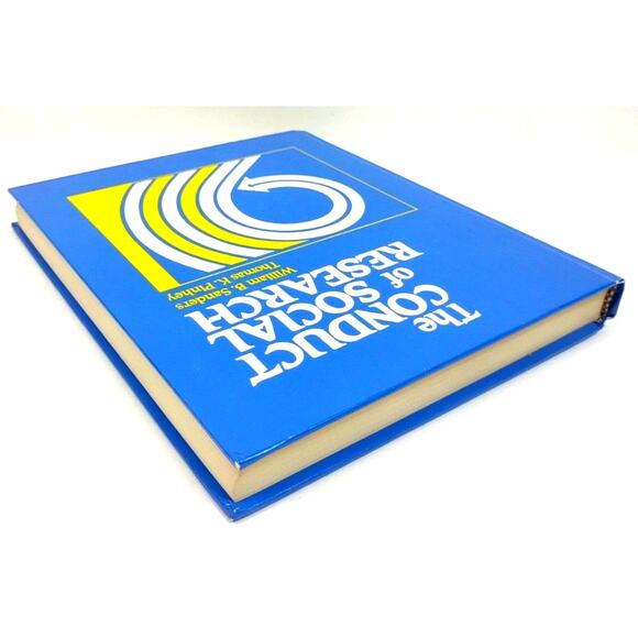 Conduct of Social Research by William B. Sanders - Thomas K. Pinhey - 1983 HB - Picture 7 of 11